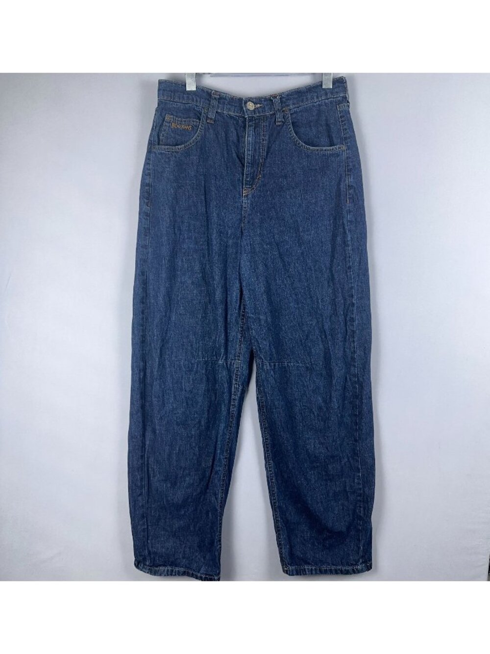 BDG Urban Outfitters Baggy Jeans Women 31W 32L High Rise 100% Cotton Dark Wash